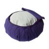 Unzipped photo of Zafu cushion purple