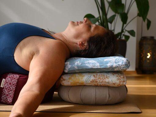 Restorative yoga houdingen